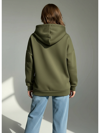 Женское худи Альфа / Хаки