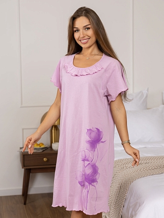 Женская сорочка мод.2163/1 / Лаванда