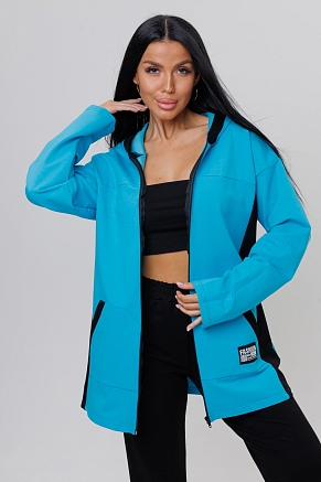 Женский костюм с брюками 2146/1 / Бирюзовый