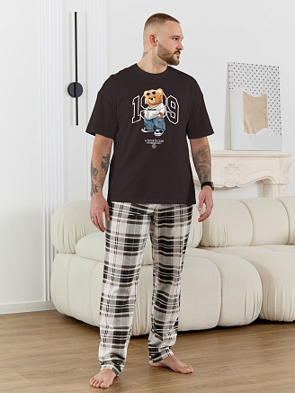 Мужской костюм Мишель-6 КП-168 / коричневый