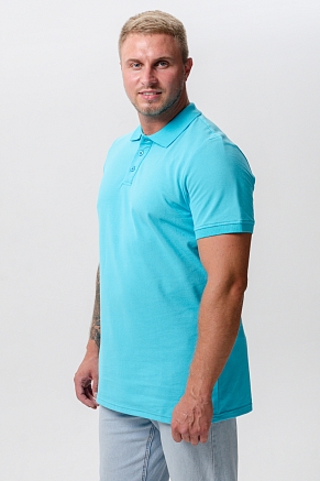 Футболка-поло мужская 14401 / ментол