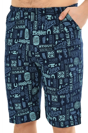 Мужские шорты М-412 / синий