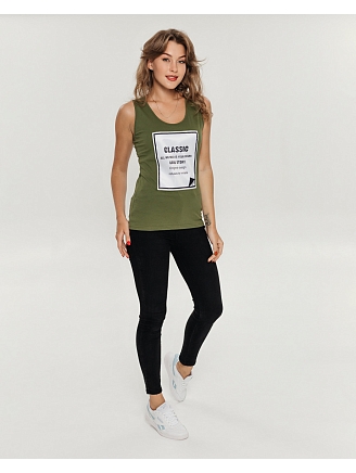 Женская майка Дюна / Хаки