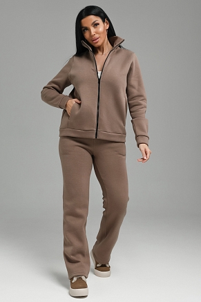 Женский костюм с брюками 74722 / капучино