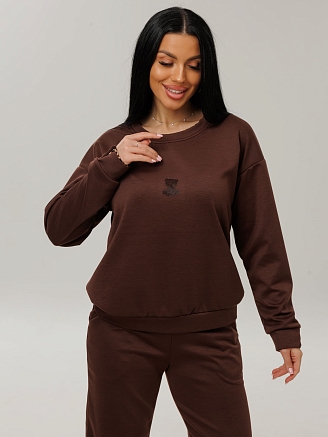 Женский костюм К-228(Н) / Коричневый