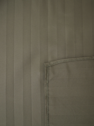 Простыня микрофибра-страйп / Хаки