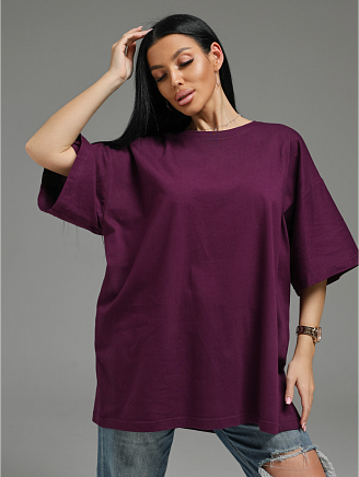 Женская футболка Анита-2 / Баклажан