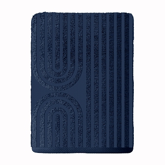 Полотенце махровое "Волшебная Ночь" Arco / Темно-синий