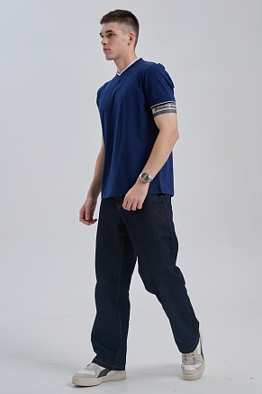 Футболка мужская 14490 / темно-синий