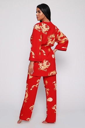 Женский комплект Мемуары 929 / Красный