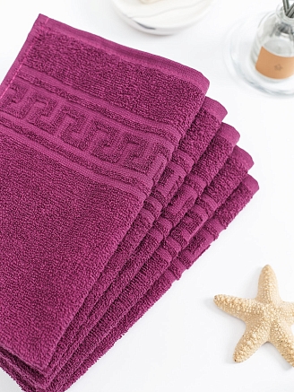 Полотенце махровое г/к Узбекистан 380 гр/м2 / 930-фуксия