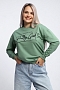 Женская толстовка 80048 / фисташка