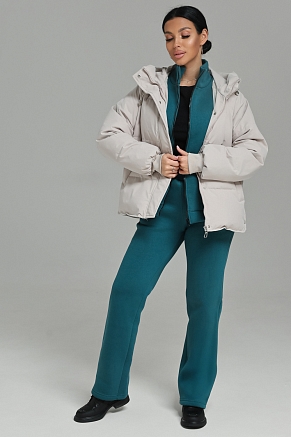 Женский костюм с брюками 74722 / морская волна