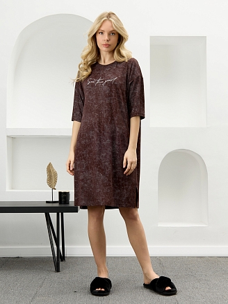 Женская туника Миэла-1 / шоколадный