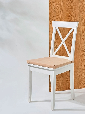 Подушка на стул Юстина / Бежевый