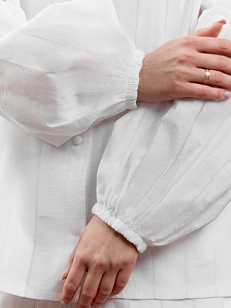 Женская рубашка Леонис-1 / белый