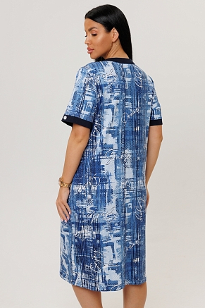 Женский халат 1762/4 / Синий