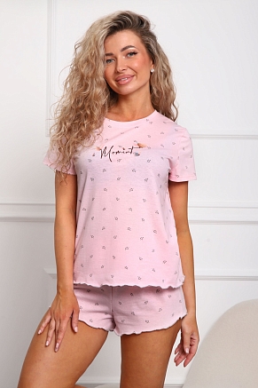 Женская пижама 29543 / пудра