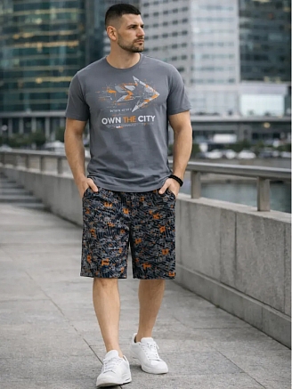 Мужской костюм "Координаты" арт.мк1306