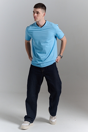 Футболка мужская 14490 / светло-голубой