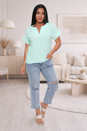 Женская футболка 32743 / ментол