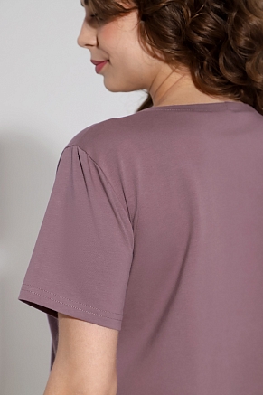 Женская футболка Базис-4 / лиловый