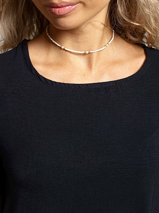 Женское платье мод.1425/8 / Черный