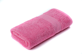 Полотенце махровое г/к Узбекистан 460 гр/м2 / 105-ярко-розовый