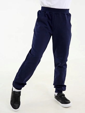 Детские брюки "Конструктор" / Синее море