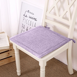 Подушка для стула рогожка "Волшебная Ночь" 40/40 / Аметист