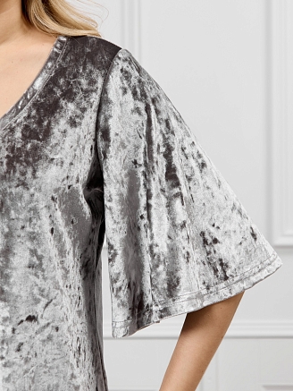 Женская туника Мерцание-1 / серый