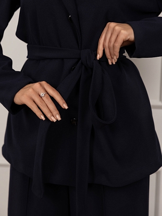 Женский костюм мод.2123/2 / Темно-синий