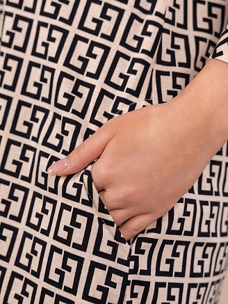 Женский халат мод.2009/5 / Бежевый