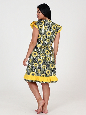 Женский халат Нина ХК-826 / Подсолнух