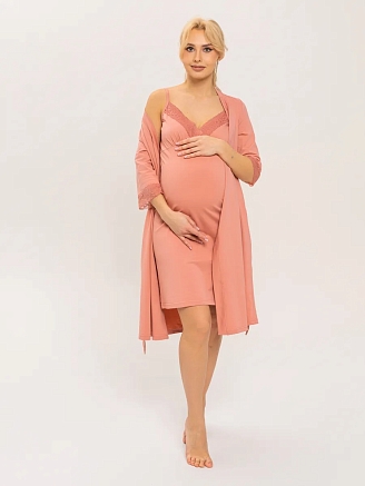 Женский комплект «Для мамы» / Пыльная Роза арт.к1156пр