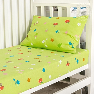 Постельное белье в кроватку поплин арт.922 На опушке