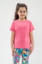 Детская футболка из кулирки / Розовый