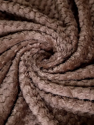 Плед велсофт арт. ПЛЕД100 / Капучино