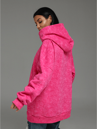 Женское худи Яхонт / Розовый варенка