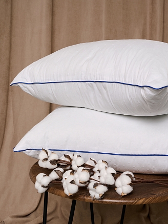 Подушка "Лебяжий пух" микрофибра "Бабл"