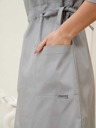 Халат-платье медицинское женское М-504-39 Элит-145/Стрейч