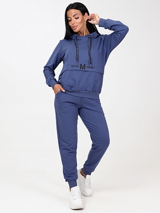 Женский костюм ПРИНТ КФ-489 / Мави