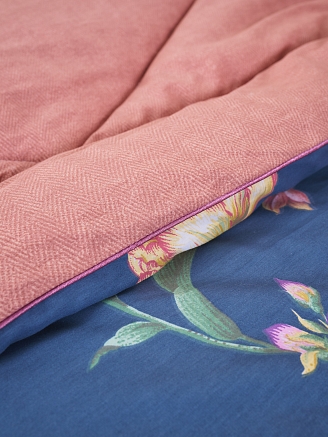 Постельное белье сатин с одеялом / Милонга