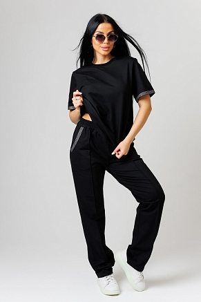 Женский костюм с брюками 2013 / Черный