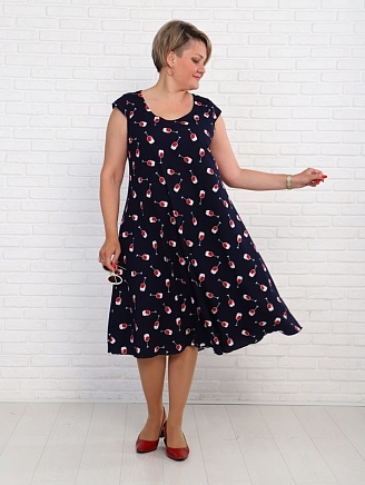 Женское платье П-8 / Бокалы