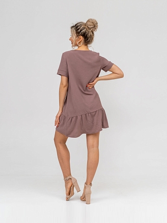 Женское платье мод.1425/11 / Какао