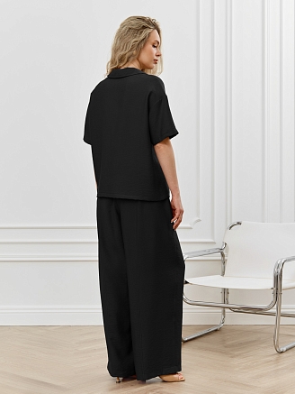 Женская блузка Ясмина-1 / чёрный