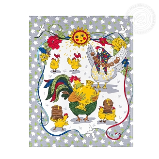 Набор полотенец рогожка / Угощение