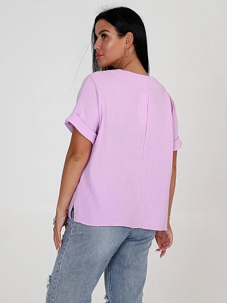 Женская футболка Джил / сиреневый