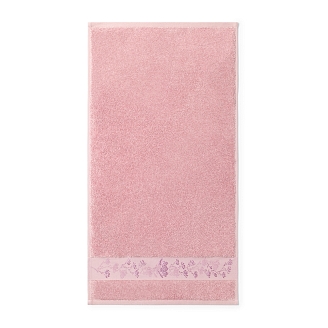 Полотенце махровое "Хорошо Дома" Магнолия / Чайная роза